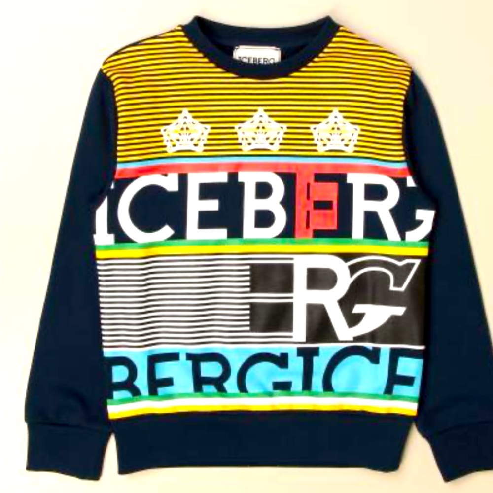 Iceberg Navy Teen Sweater